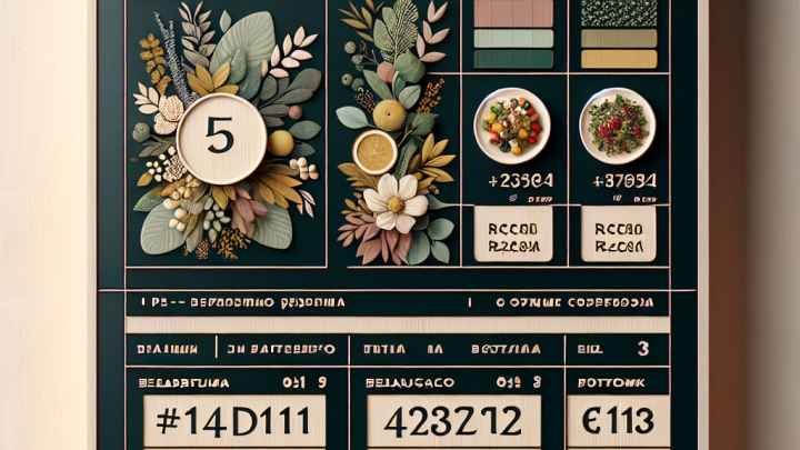 Меню борд. кафе. экостиль стиль.