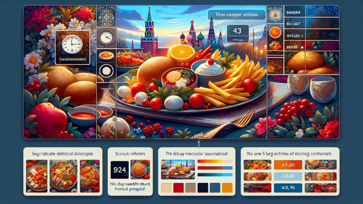 Меню борд. пекарня. поп-арт стиль.