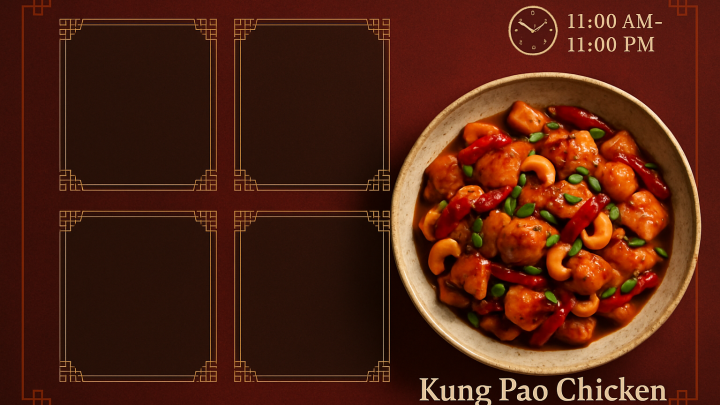 Меню борд. бар. азиатский стиль.