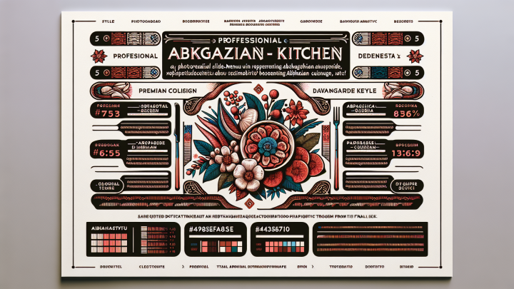 Меню борд. автомат-кафе. авангард стиль.