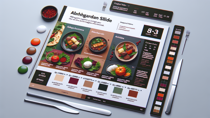 Меню борд. шаурмичная. авангард стиль.