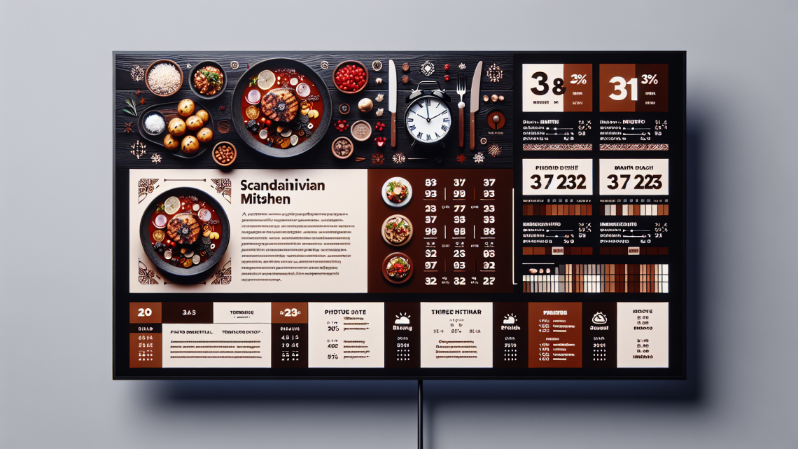 Меню борд. пекарня. скандинавский стиль.