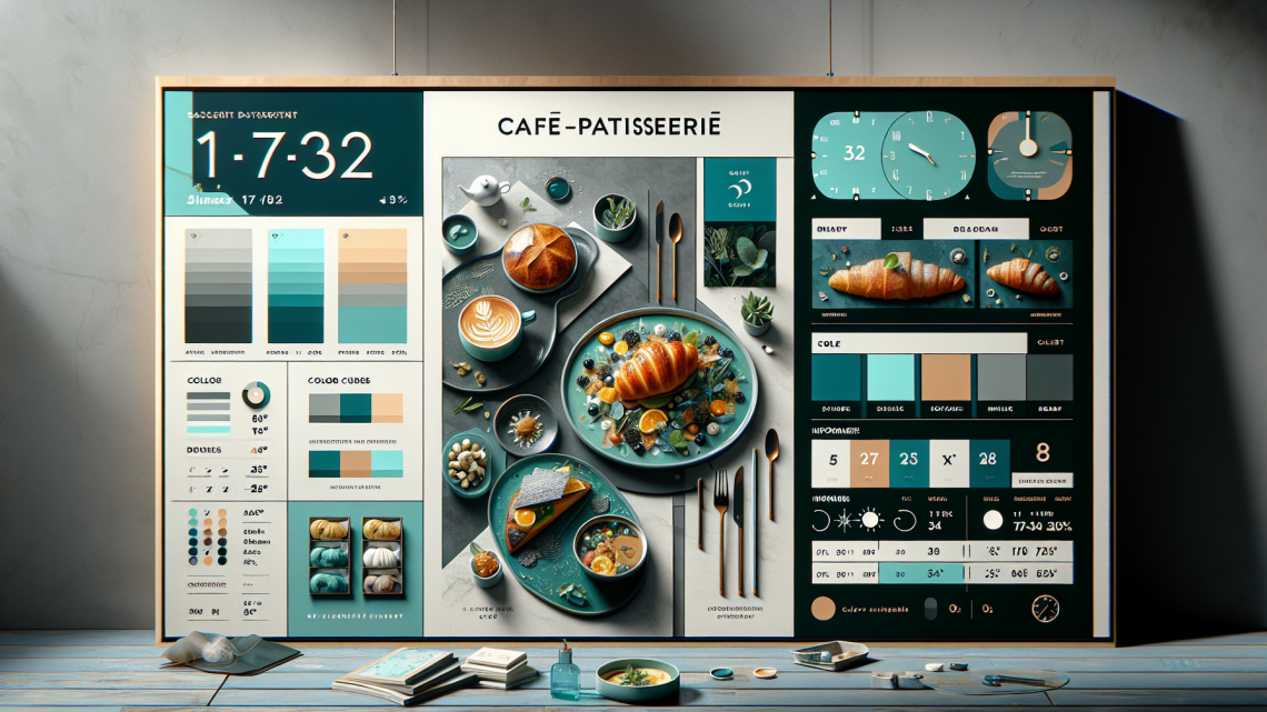 Меню борд. кафе-кондитерская. экостиль стиль.