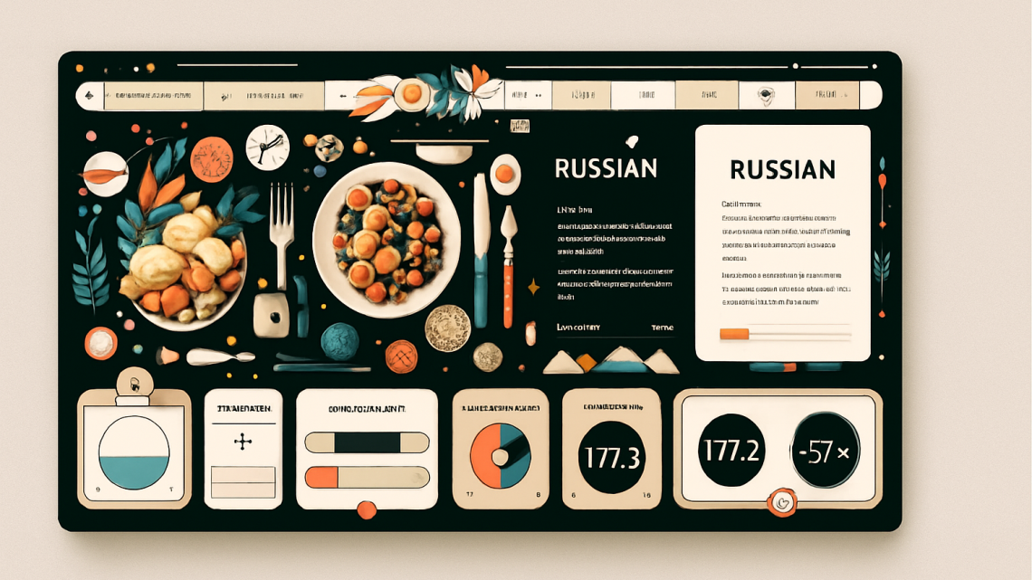 Меню борд. блинная. скандинавский стиль.