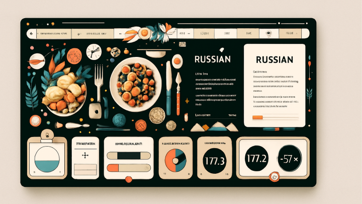 Меню борд. блинная. скандинавский стиль.