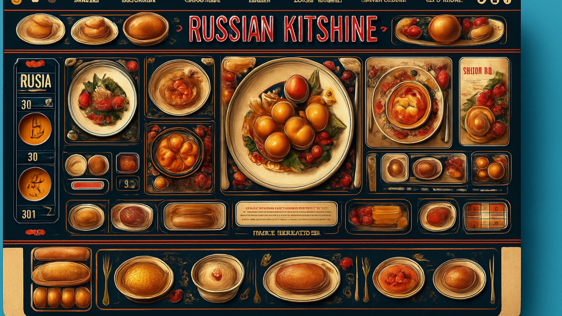 Меню борд. пирожковая. ретро стиль.