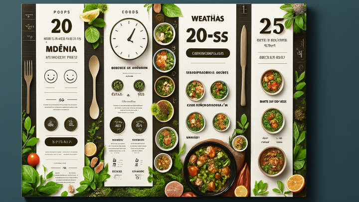 Меню борд. веганское-кафе. экостиль стиль.