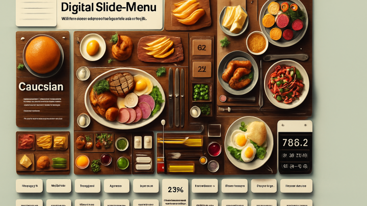 Меню борд. бар. кавказский стиль.