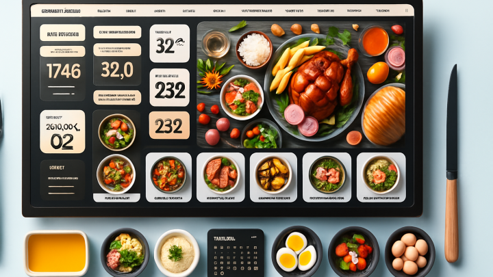 Меню борд. столовая. бизнес, деловой стиль.