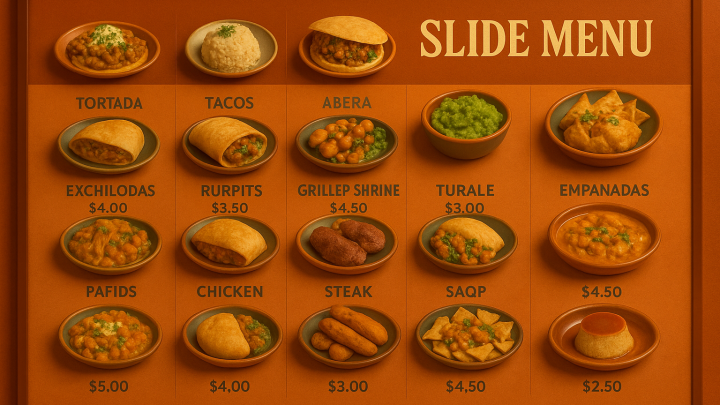 Меню борд. бургерная. бизнес, деловой стиль.