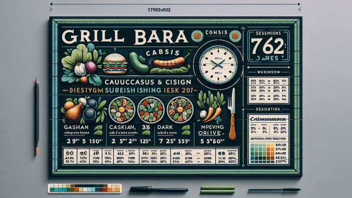 Меню борд. гриль-бар. кавказский стиль.