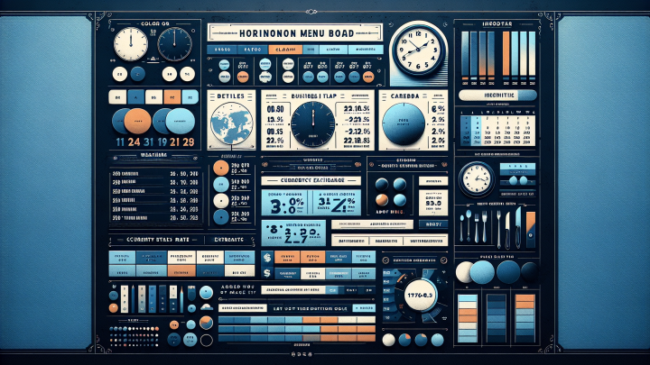 Меню борд. кофейня. бизнес, деловой стиль.