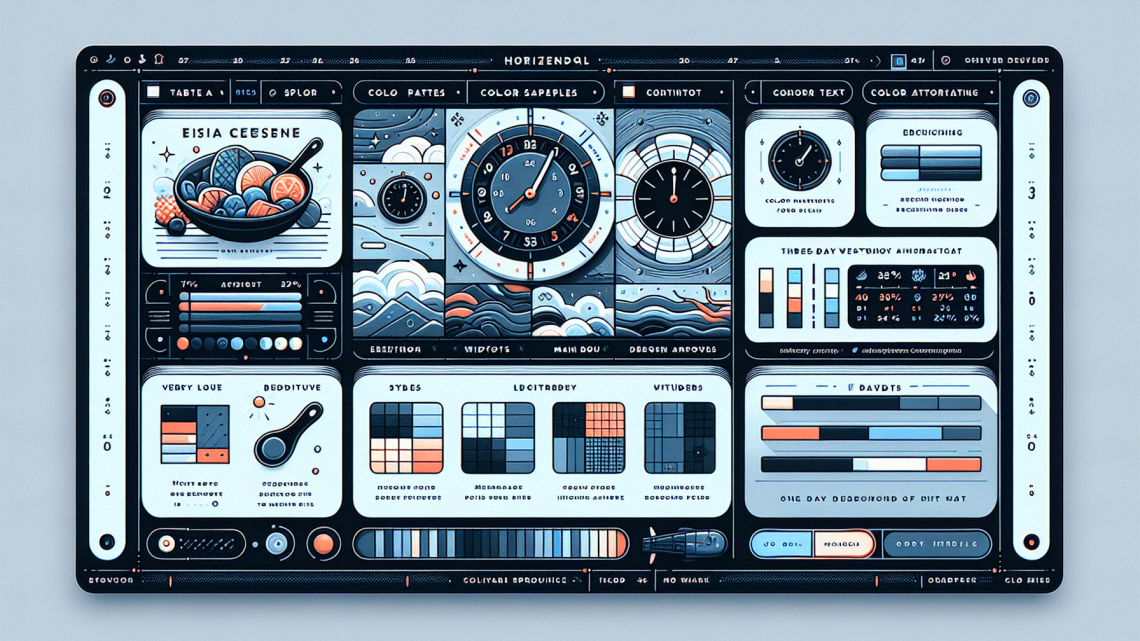 Меню борд. кафе-мороженое. авангард стиль.