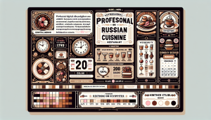 Меню борд. паб. классика стиль.