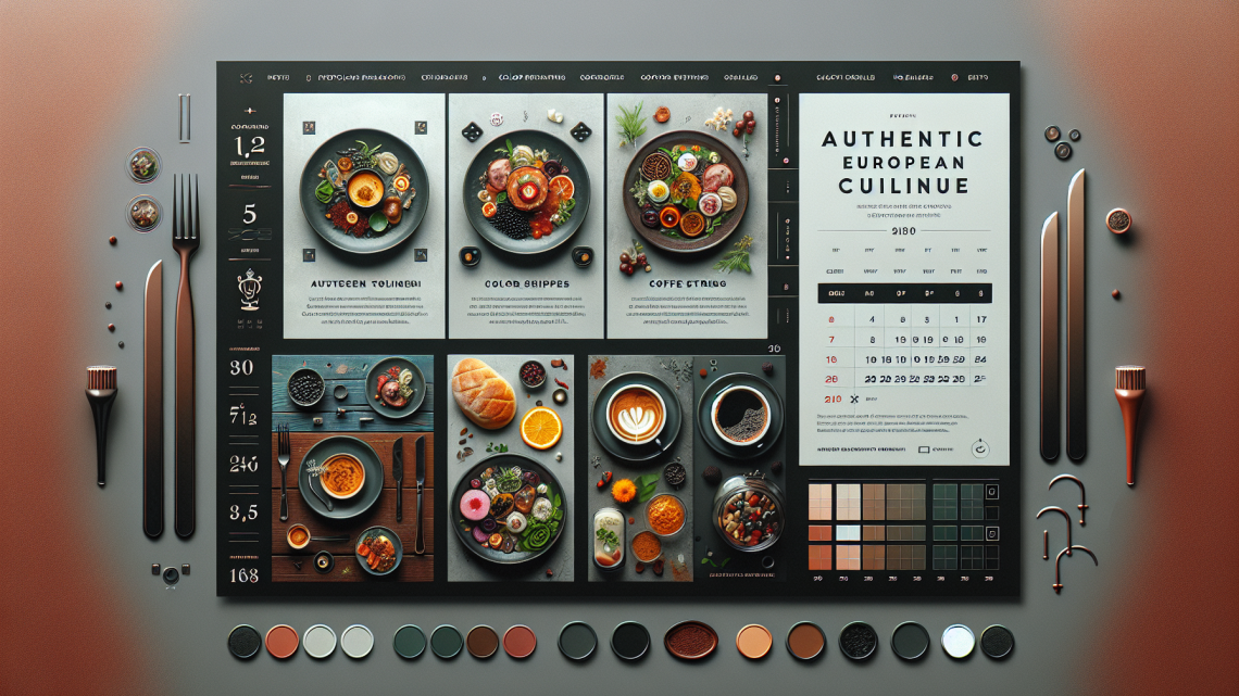 Меню борд. кофейня. готика стиль.