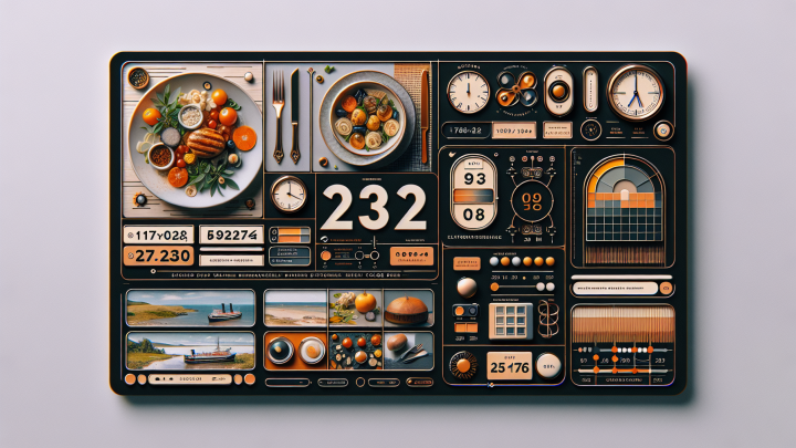 Меню борд. кафе. авангард стиль.