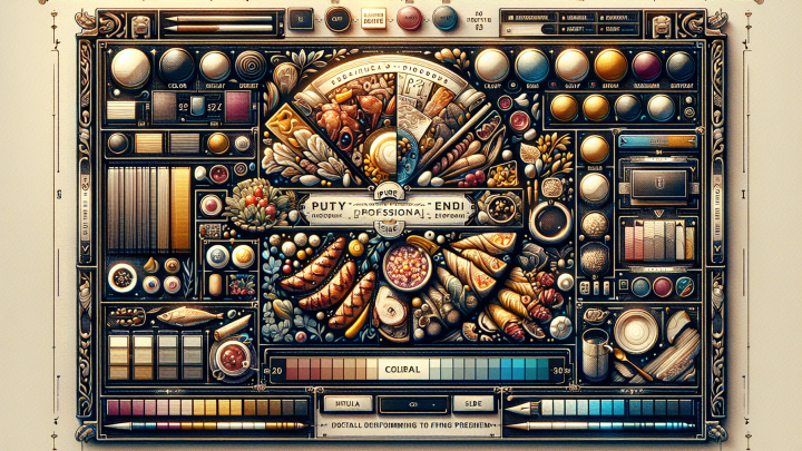 Меню борд. паб. хай-тек стиль.