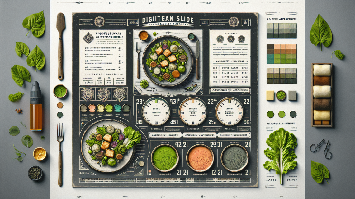 Меню борд. бар. авангард стиль.