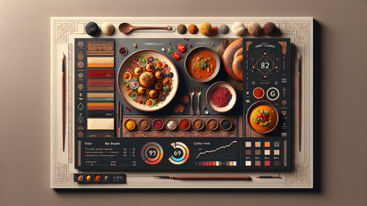 Меню борд. кафе. авангард стиль.