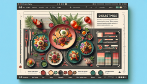 Меню борд. детское-кафе. авангард стиль.