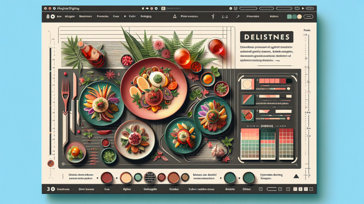 Меню борд. детское-кафе. авангард стиль.