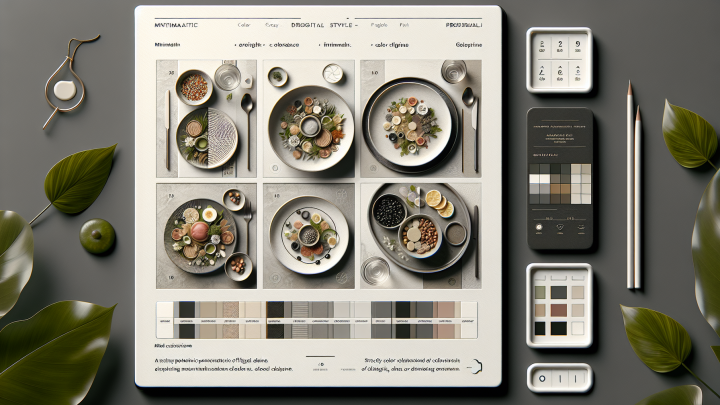 Меню борд. шаурмичная. минимализм стиль.