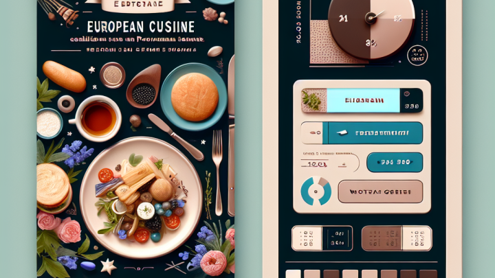 Меню борд. кофейня. прованс стиль.