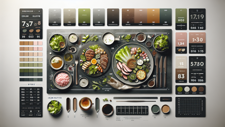 Меню борд. ресторан. европейский стиль.